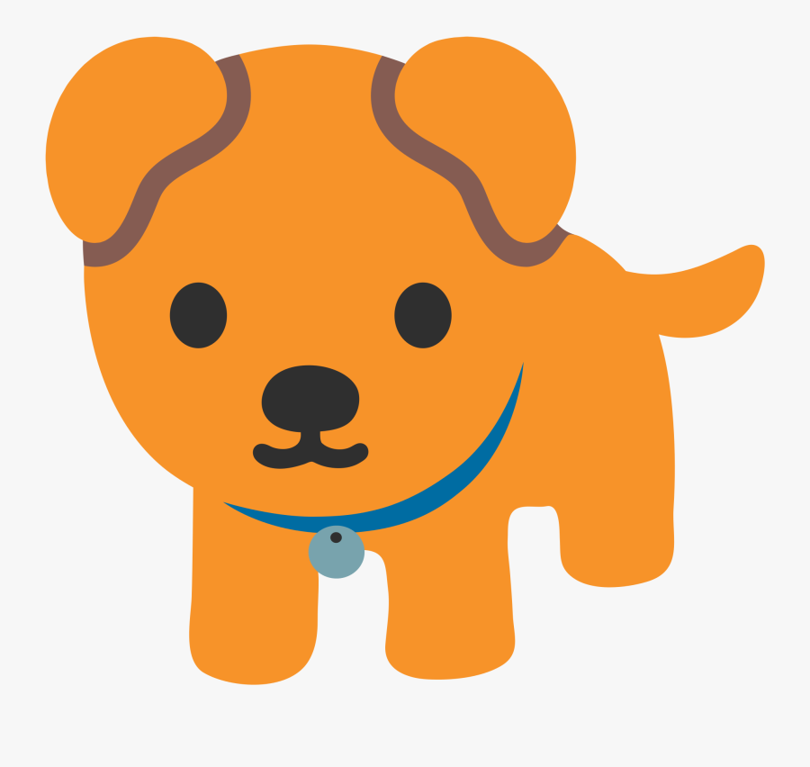 Transparent Moon Emoji Png - Cartoon Dog No Background, Transparent Clipart