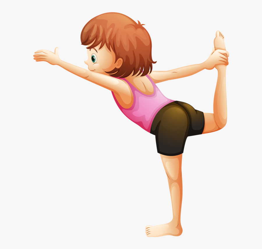 Sport Theme Cliparts - Yoga Bilder Kinder, Transparent Clipart