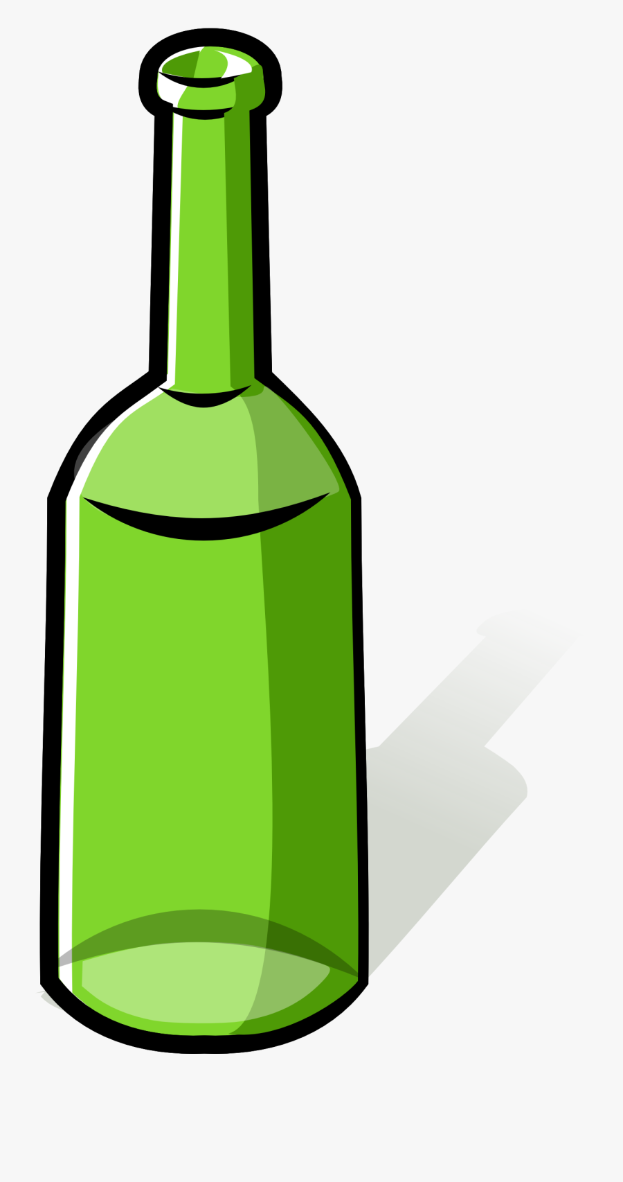 Bottle Clipart - Green Bottle Clipart, Transparent Clipart