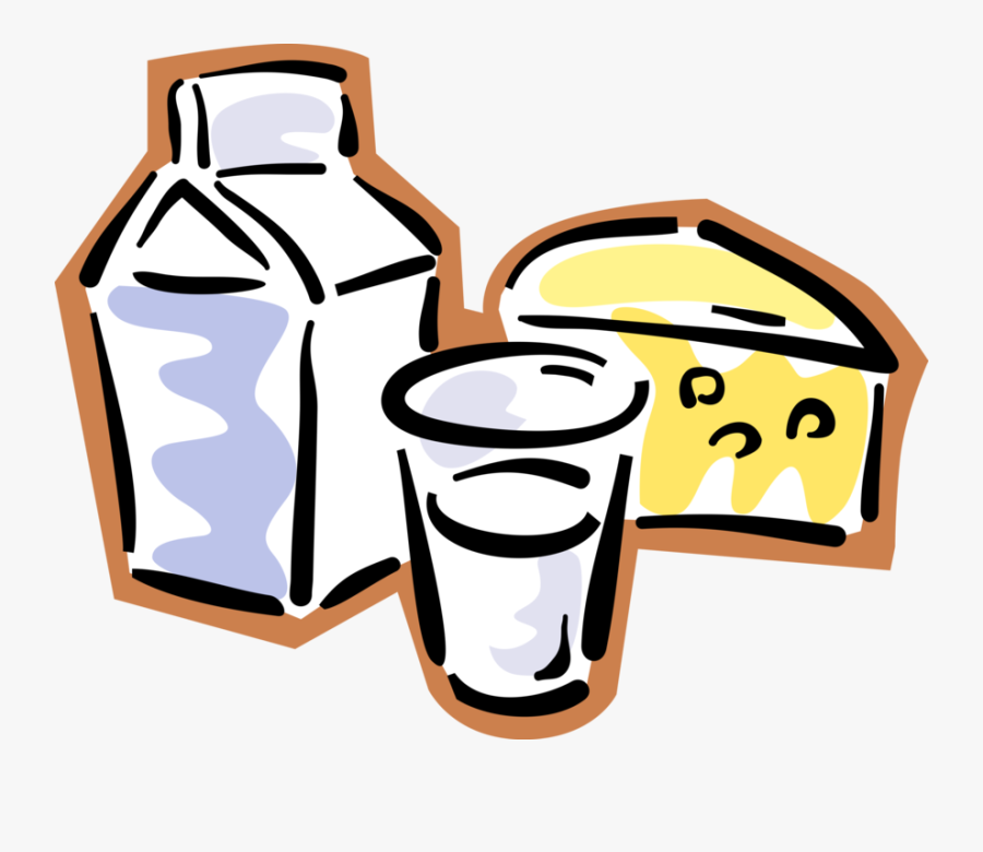 Transparent Cheese Clipart Png - Dairy Foods Clip Art, Transparent Clipart