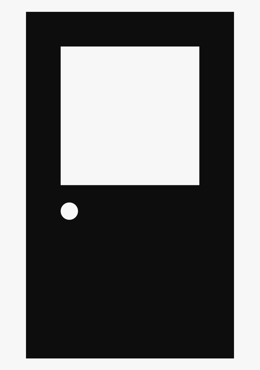 Transparent Front Door Png - Display Device, Transparent Clipart