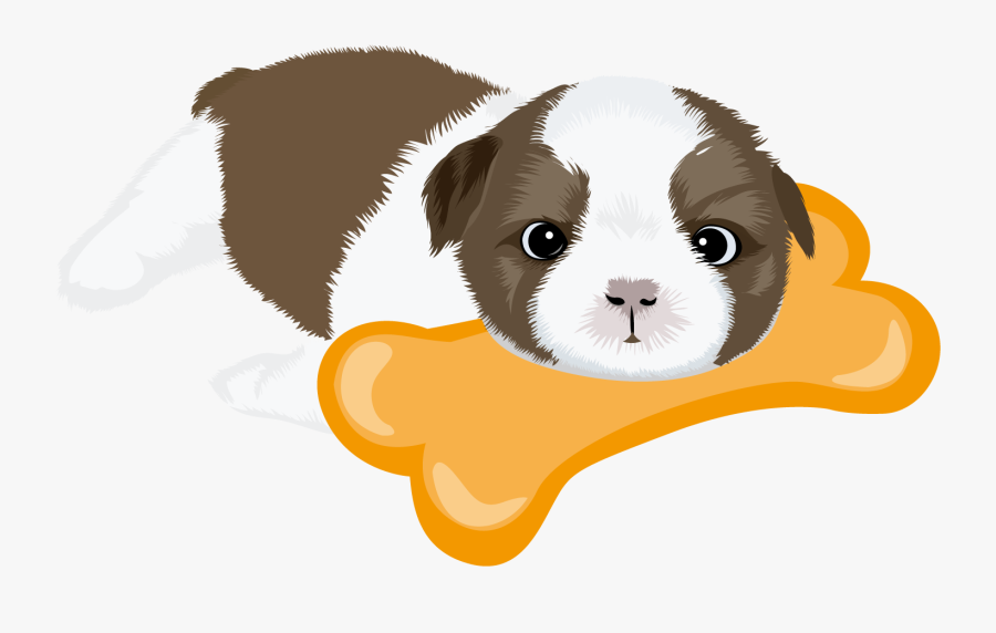 Clip Art Bulldog Pup Clipart - 卡通, Transparent Clipart