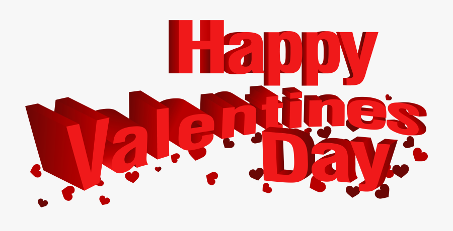 Happy Valentine"s Day Transparent Png Clip Art Image - Happy Valentines Day Transparent Background, Transparent Clipart