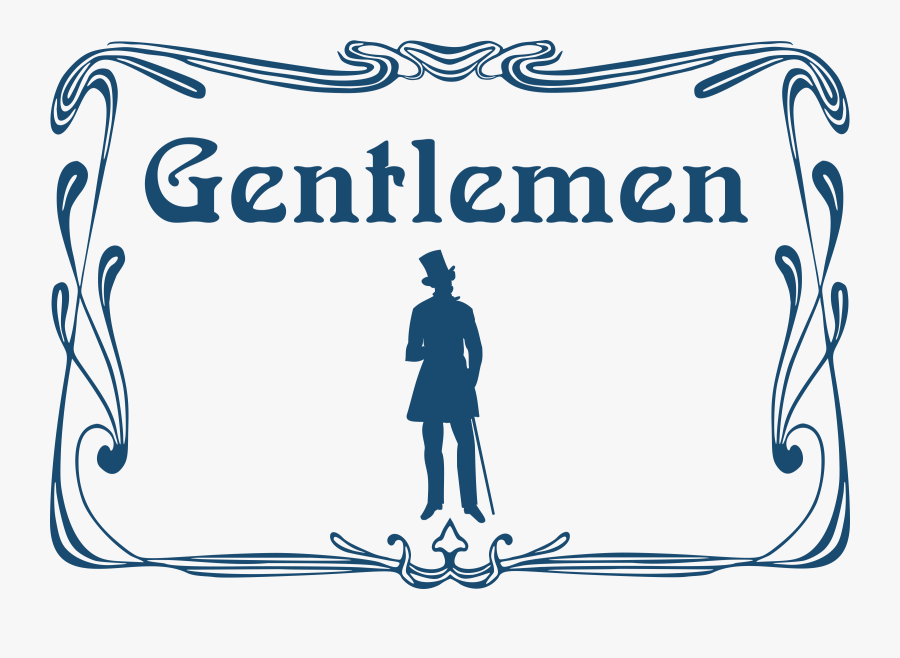 Drawing Door Clip Art - Bathroom Sign Clipart, Transparent Clipart