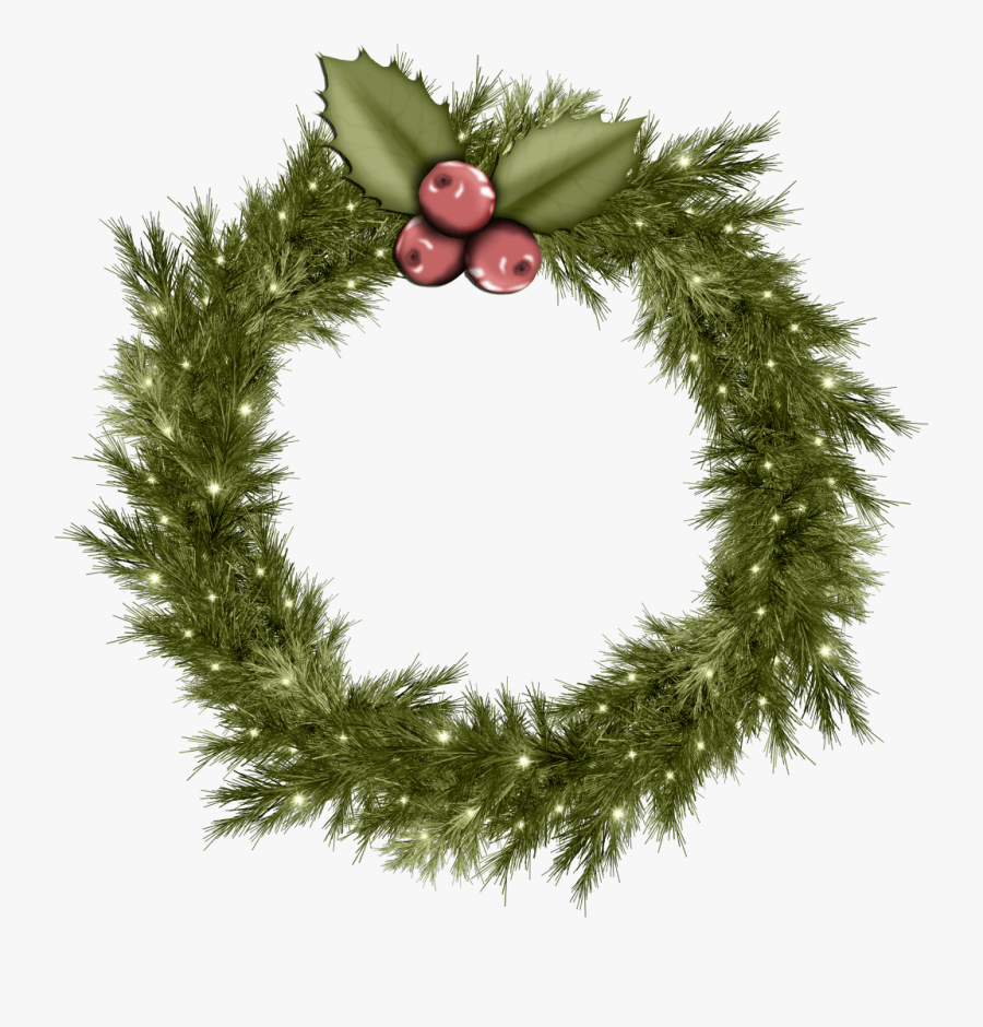 Christmas Wreath Png Images Photo - Transparent Background Christmas Wreath Png, Transparent Clipart