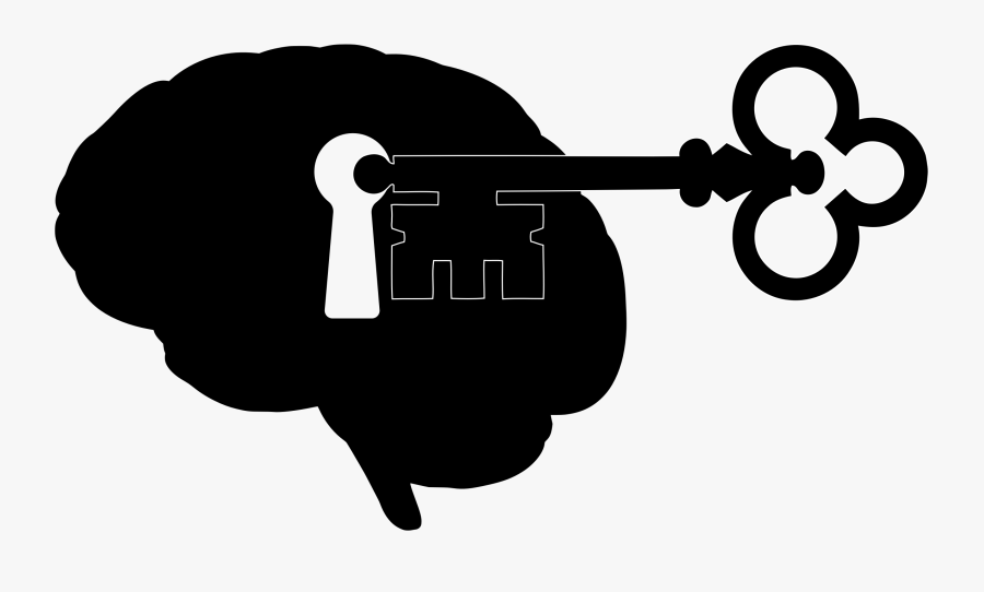 Brain Unlock Clip Arts - Unlock Brain, Transparent Clipart