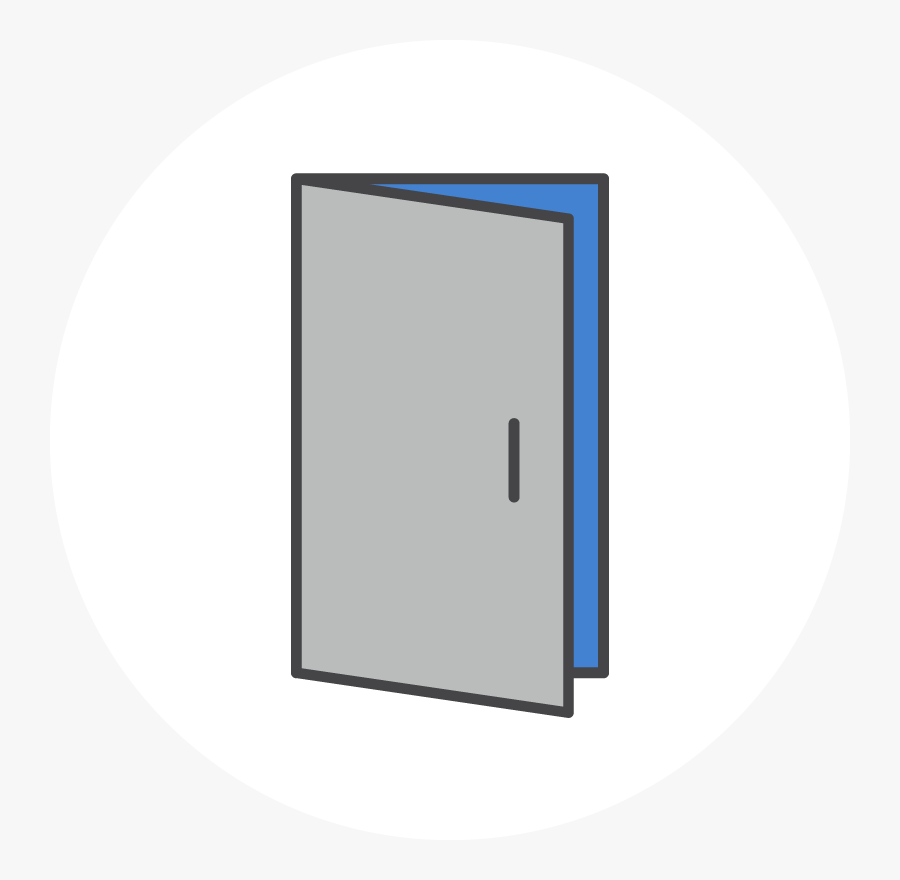 Door Clipart Door Monitor - Circle, Transparent Clipart