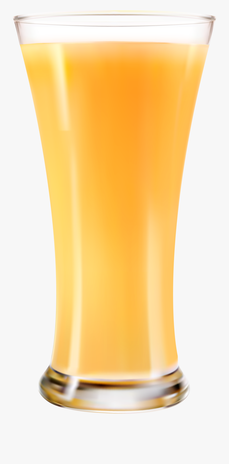 Glass Of Orange Juice Png, Transparent Clipart