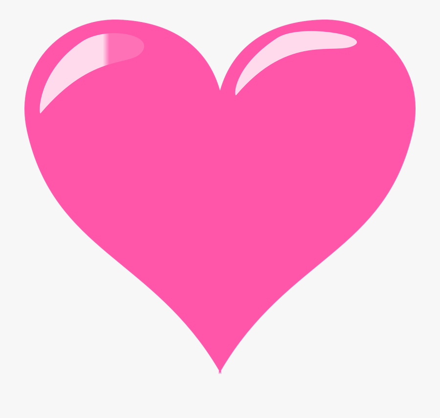 Free Printable Valentine Clipart 101 Clip Art - Clipart Pink Heart, Transparent Clipart