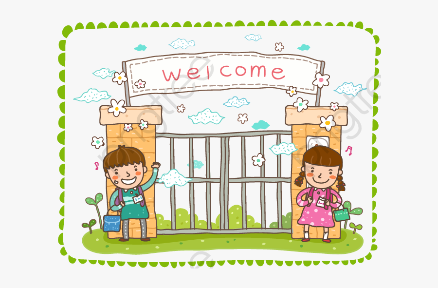 Welcome To School - 초등학교 입학, Transparent Clipart