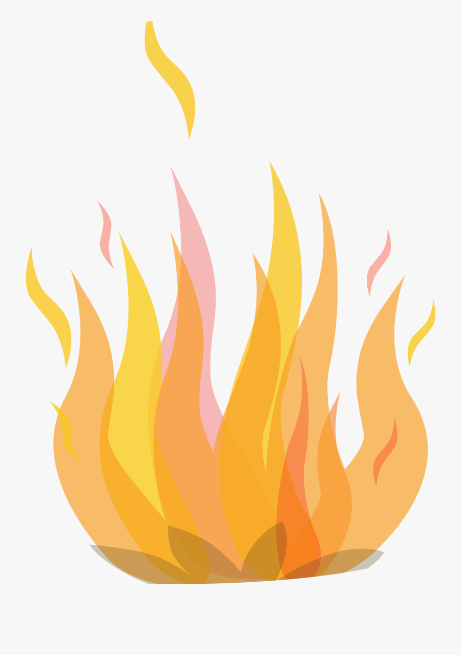 Fire Clipart Forest - Flame, Transparent Clipart