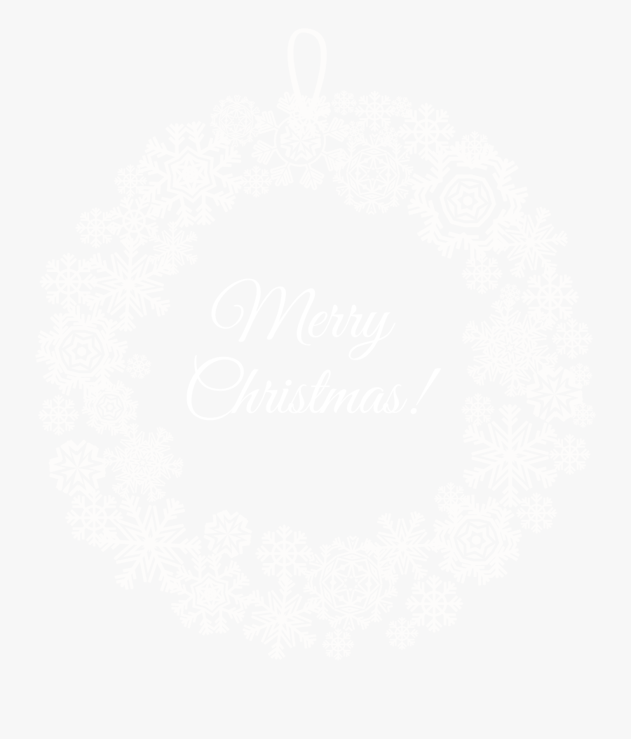 White Christmas Wreath Png - White Christmas Wreath Transparent, Transparent Clipart