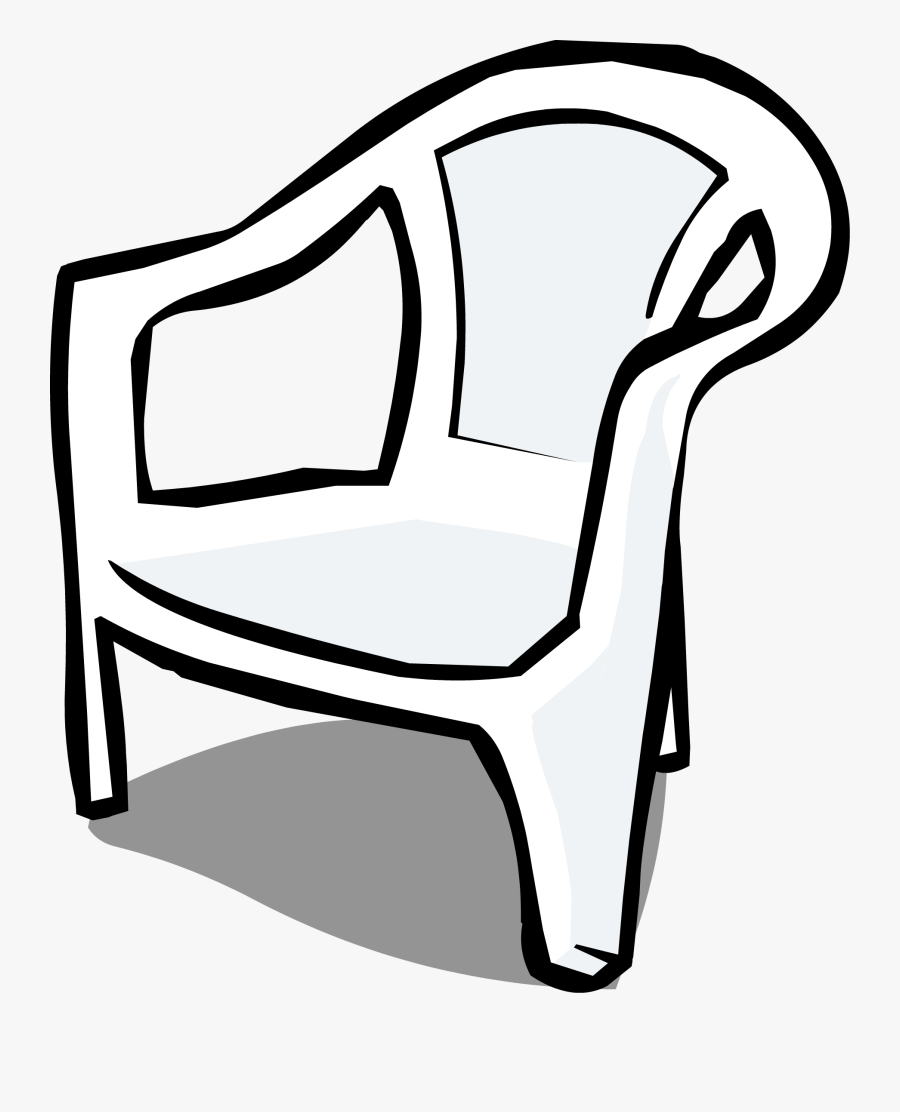 Thumb Image - Plastic Chair Clip Art, Transparent Clipart