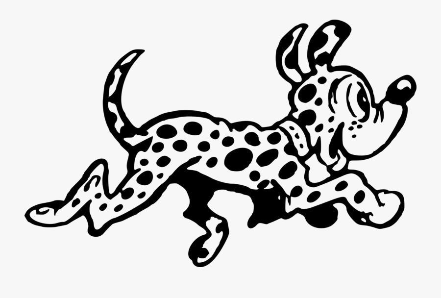 Dalmatian Clipart Puppy Dog Tail, Transparent Clipart