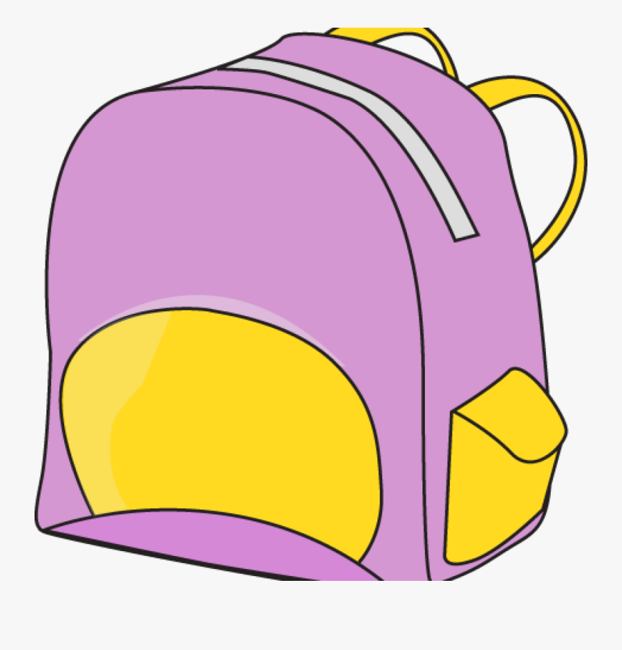 School Supplies Clipart To Free Download - Backpack And Coat Clipart, Transparent Clipart