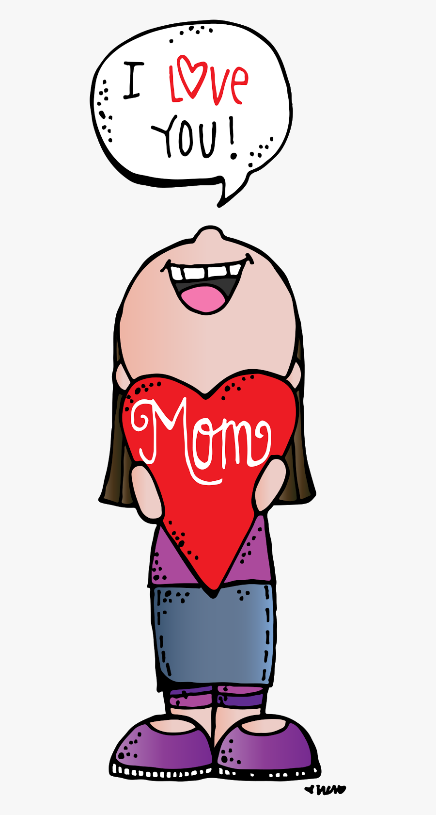 Transparent Mother"s Day Clipart - Melonheadz Mothers Day, Transparent Clipart