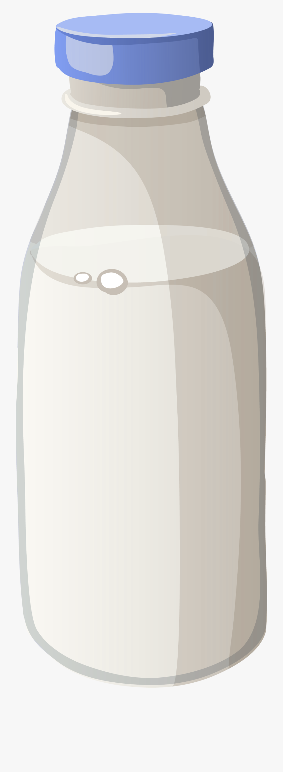 Download Free Bottle Image - Milk Bottle Transparent Background, Transparent Clipart