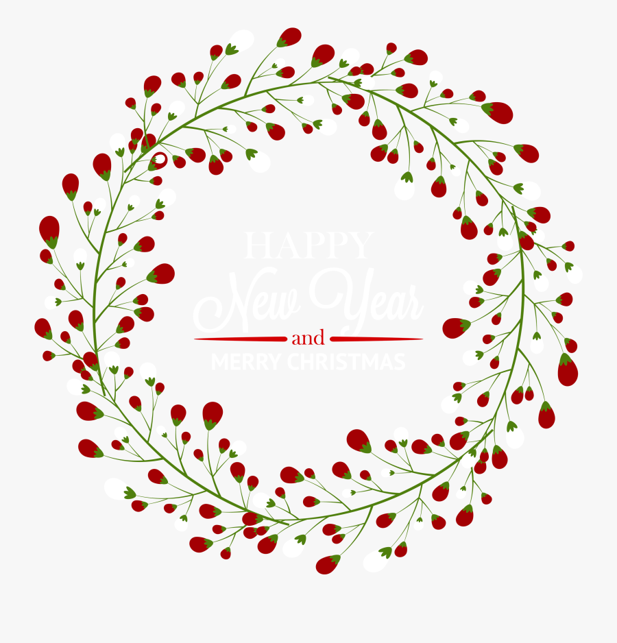 Christmas Deco Wreath Png Clipart - Wreath, Transparent Clipart