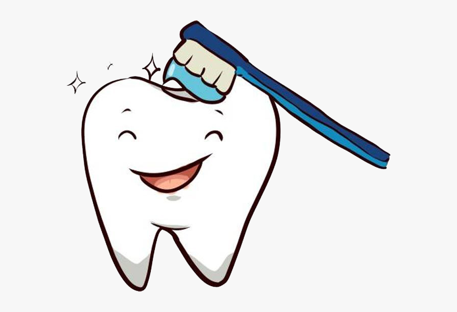 Dentist Clipart Toothbrush - Escovar Os Dentes Desenho, Transparent Clipart