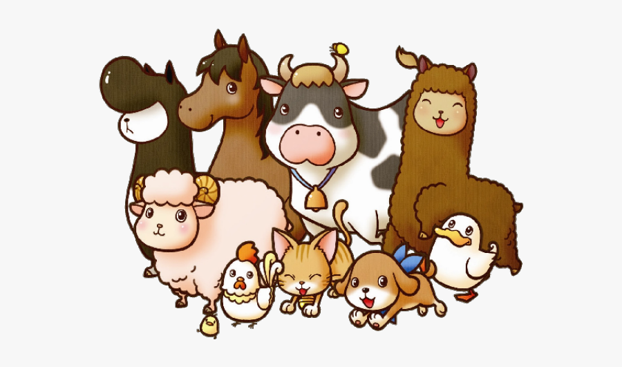 Farm Animals Clipart, Transparent Clipart