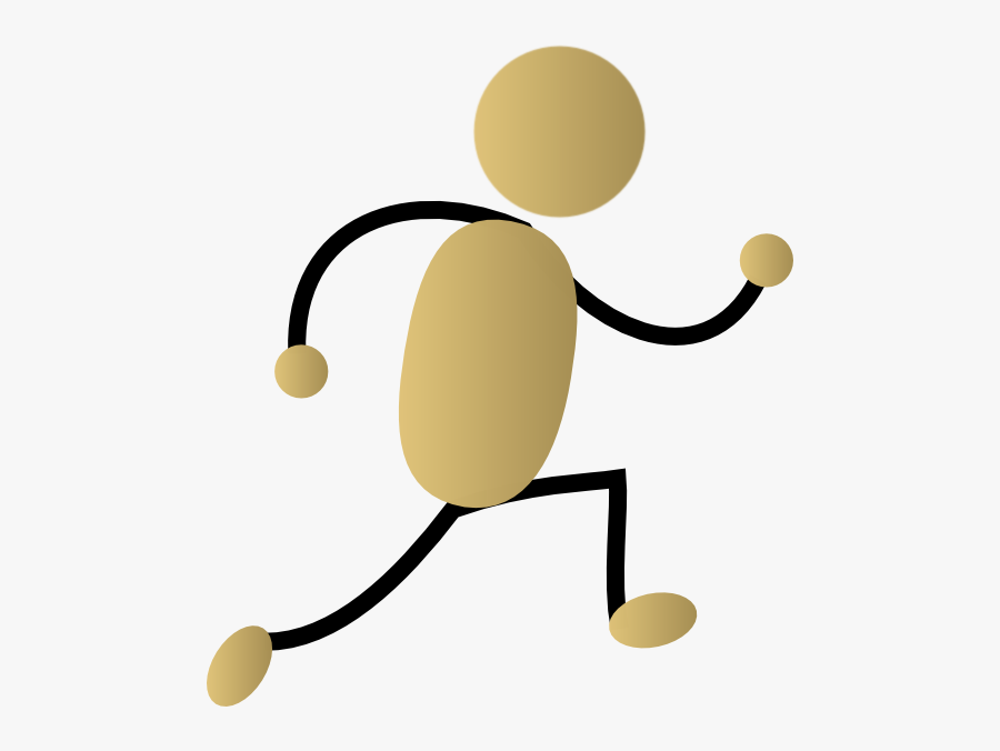 Exercise Clipart Clker - Running Person Gif Png, Transparent Clipart