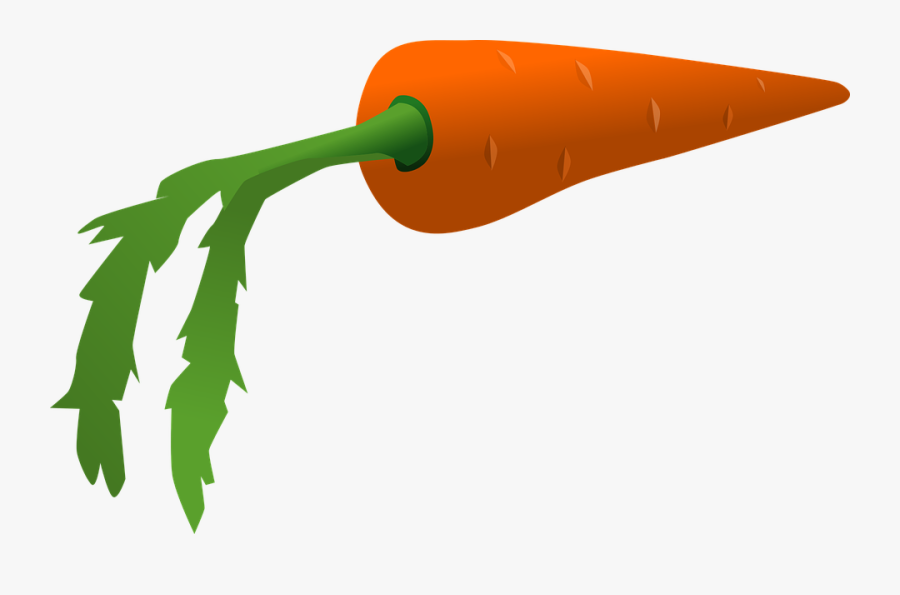 Clipart Cartoon Carrot - Carrot Cartoon, Transparent Clipart