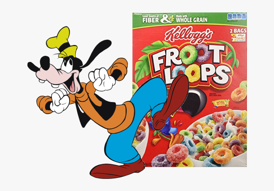 Download If Disney Characters Were - Cereales Froot Loops, Transparent Clipart