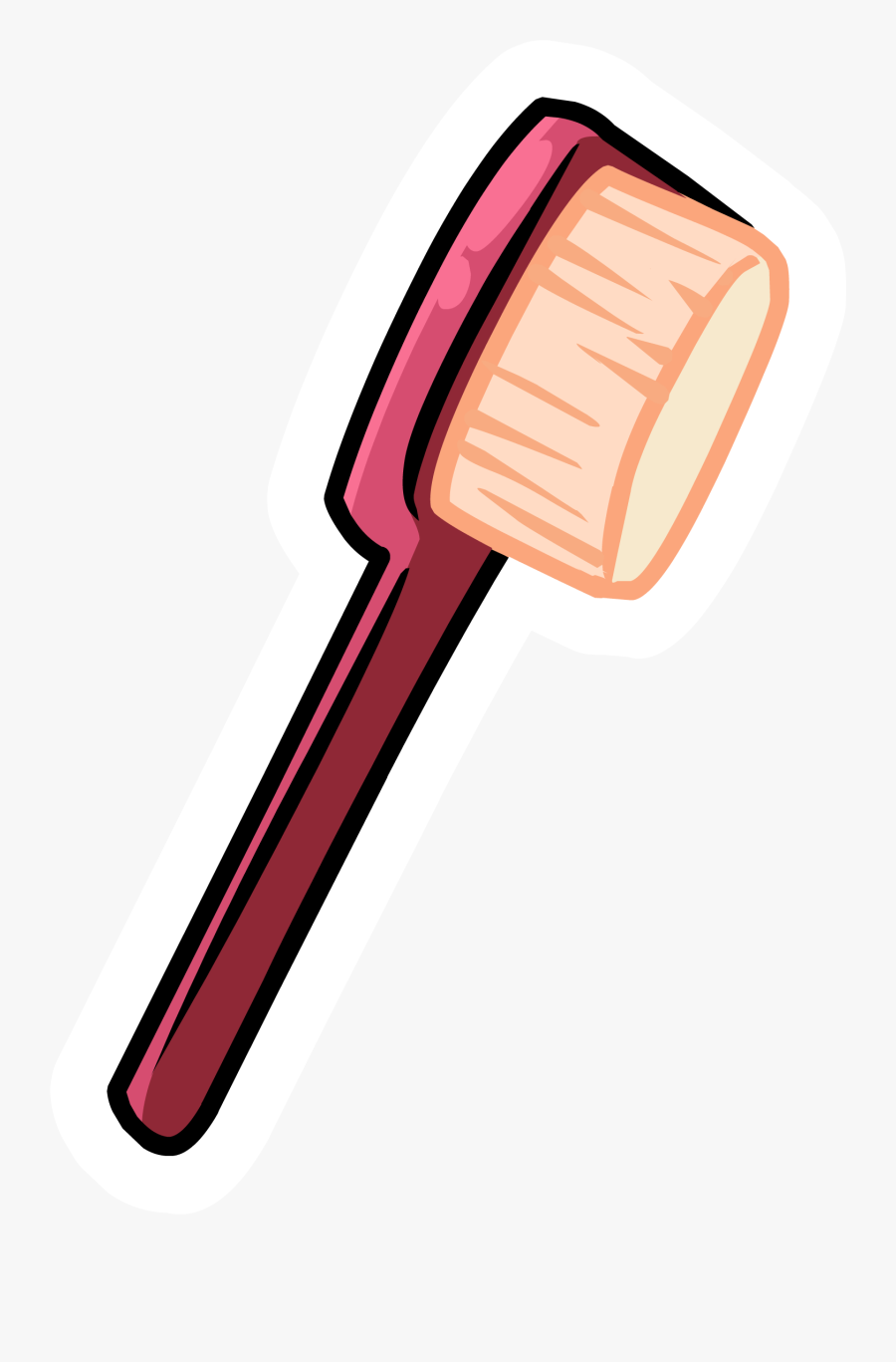 Toothbrush Png - Cepillo De Dientes Emoji, Transparent Clipart