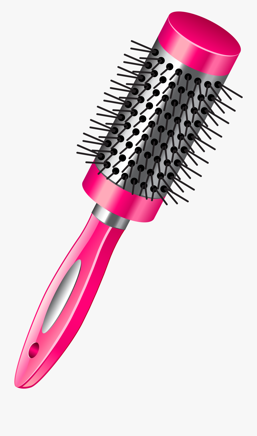 Collection Of Hair - Transparent Background Hair Brush Png, Transparent Clipart
