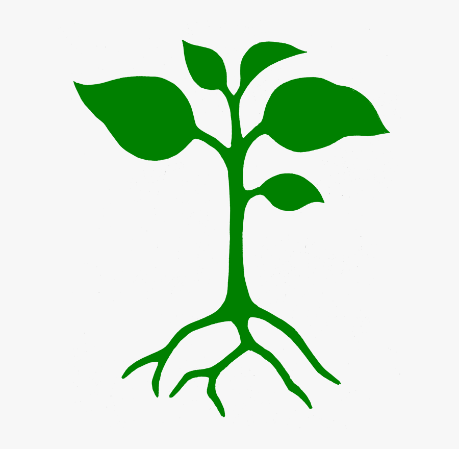 Stencils - Growing Plant Clipart Png, Transparent Clipart