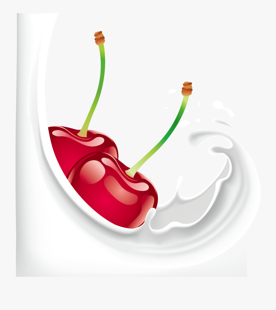 Cherry Cattle Clip Art - Illustration, Transparent Clipart