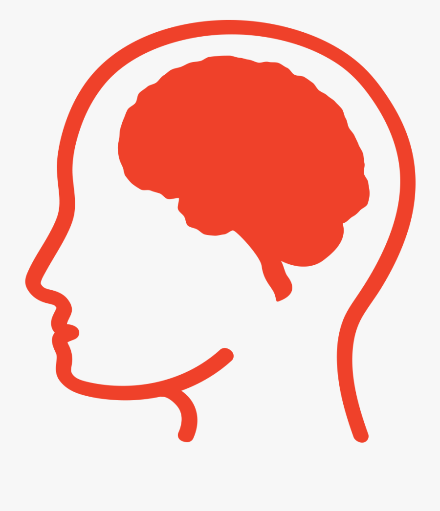Brain Clipart Orange - Clip Art Of Stroke, Transparent Clipart