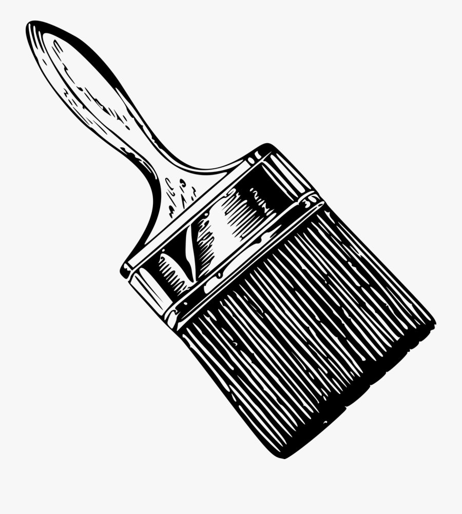 Paintbrush House Paint Brush Clip Art , Free Transparent