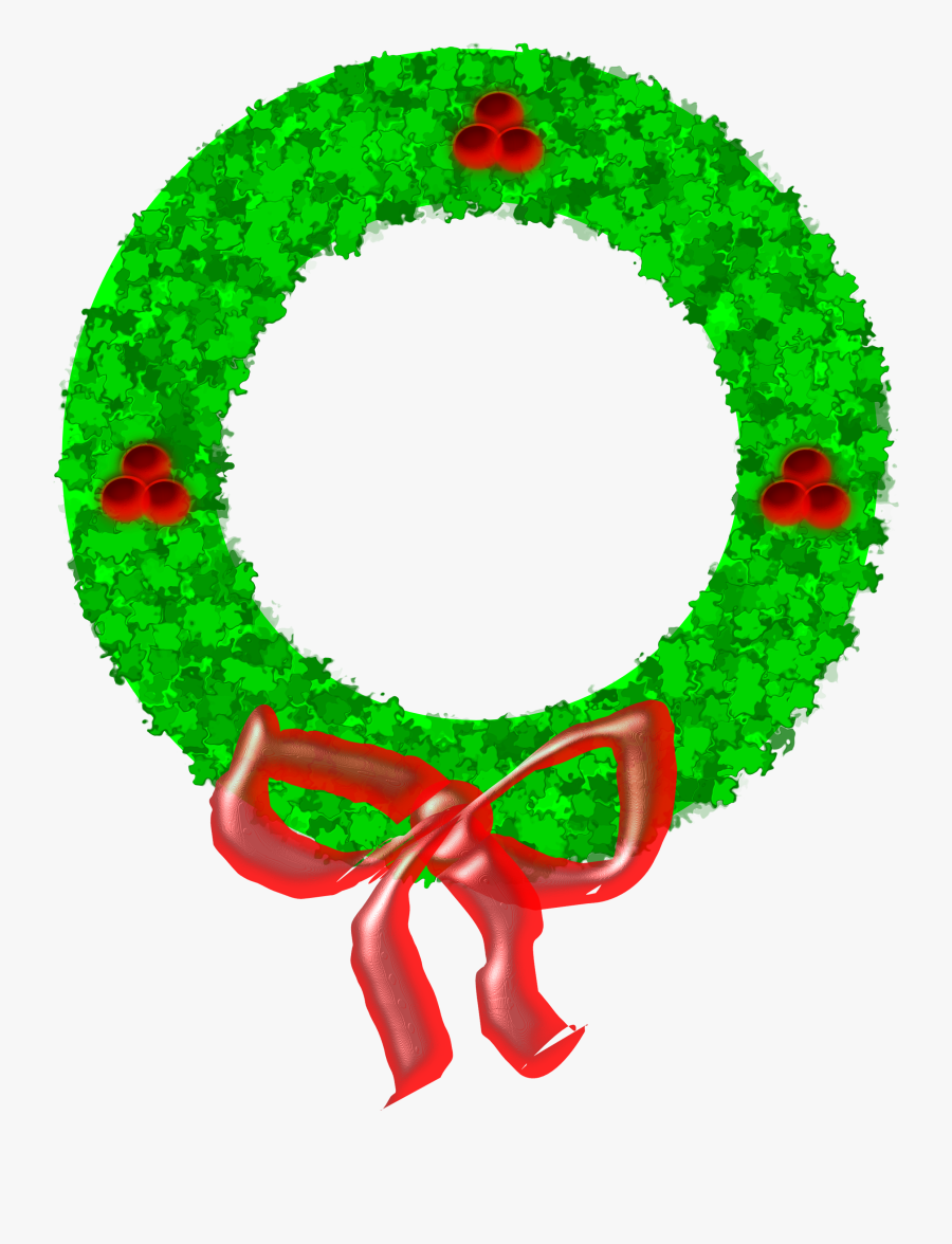 Christmas Wreath Clipart - Christmas Parole Vector Png, Transparent Clipart