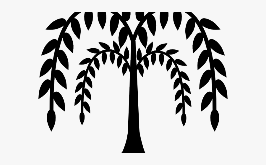 Plant Clipart Tree - Draw Easy Willow Trees, Transparent Clipart