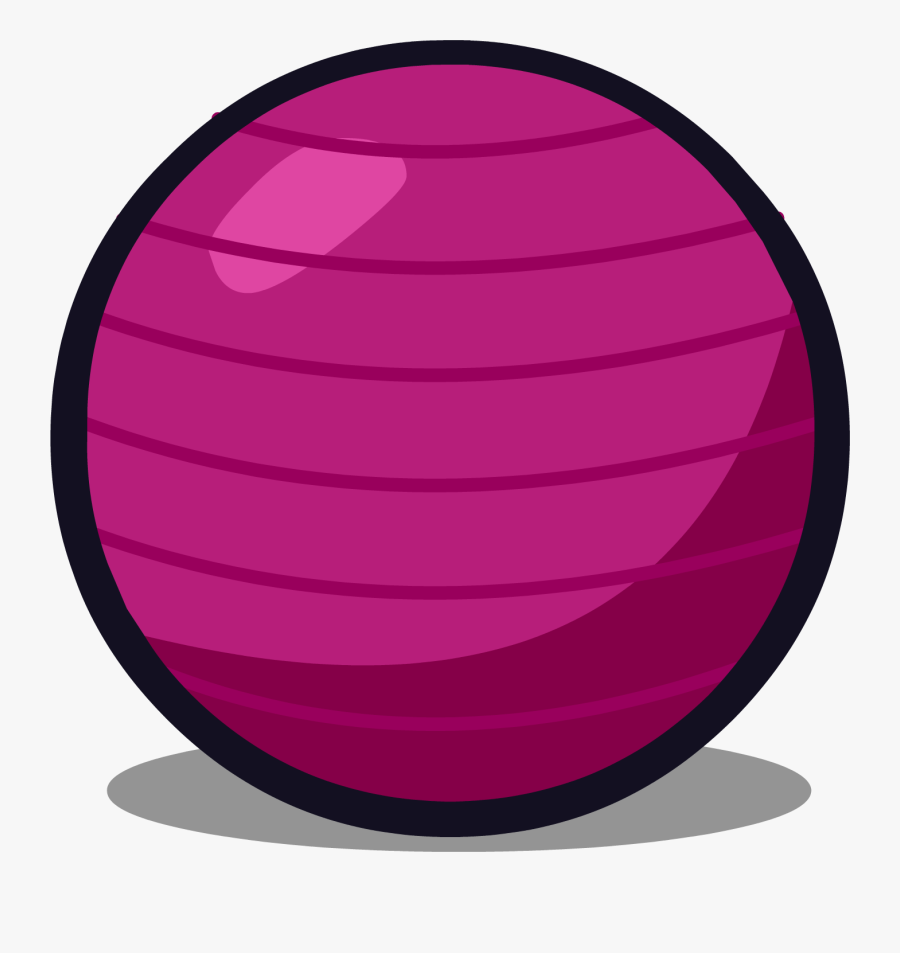 Exercise Ball Clipart, Transparent Clipart
