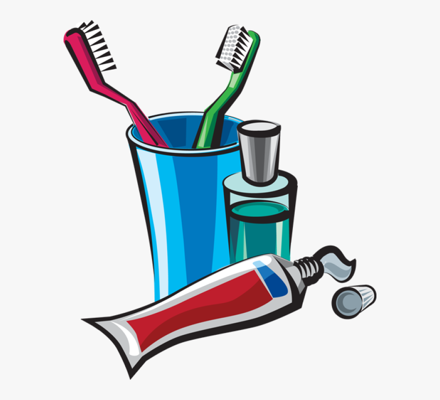 Toothbrush Clipart Hygiene Item - Personal Hygiene Products Clipart, Transparent Clipart