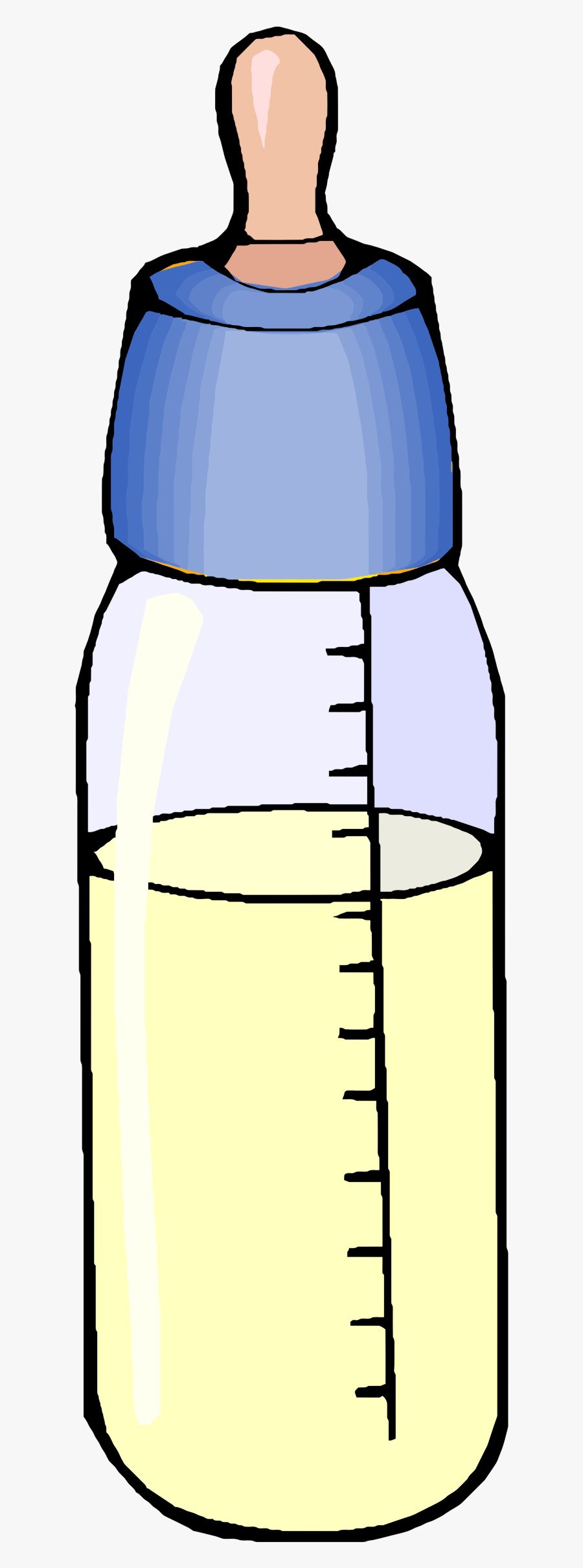 Transparent Milk Bottle Png - Milk Bottle Clip Art, Transparent Clipart