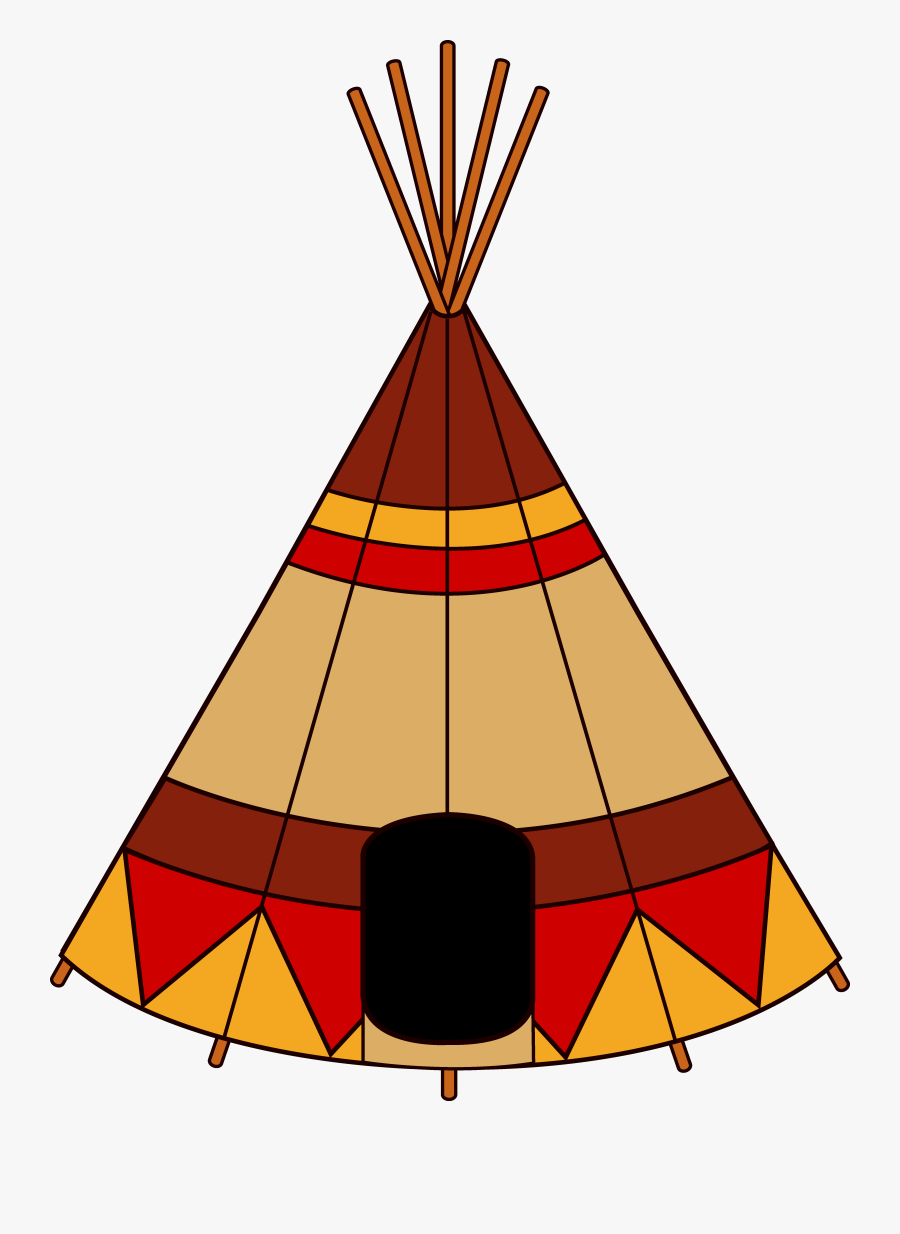 Native American Teepee Clipart, Transparent Clipart