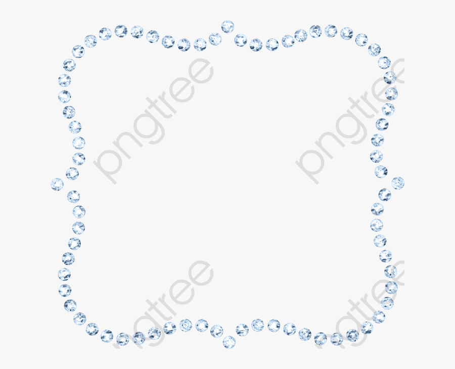 Diamond Borders Clip Art - Chain, Transparent Clipart