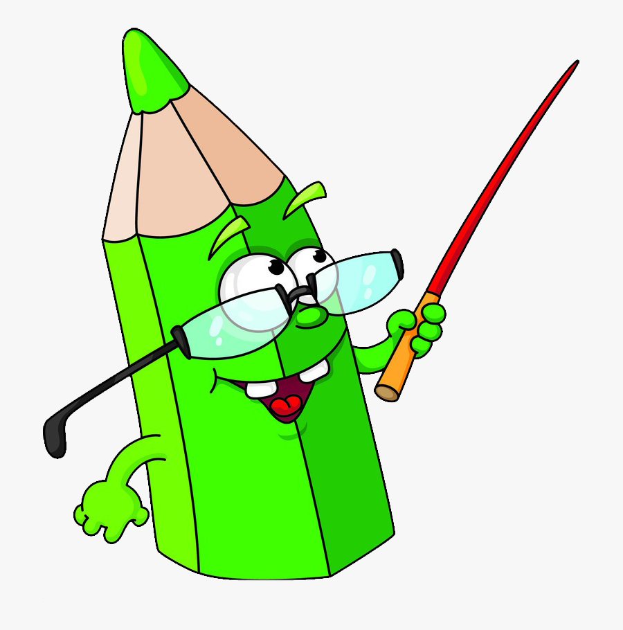 Teacher Pencil Clip Art - Clip Art On Teachers Day , Free Transparent