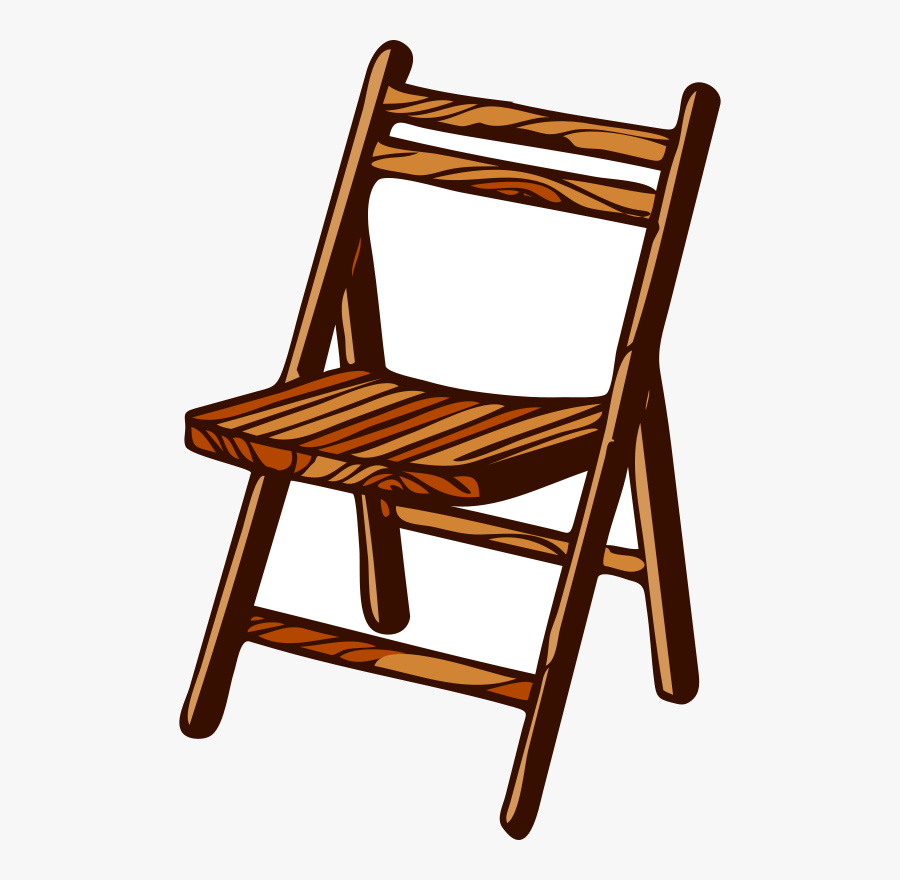 Folding Chair,wood,outdoor Table - Wooden Chair Clipart Png, Transparent Clipart