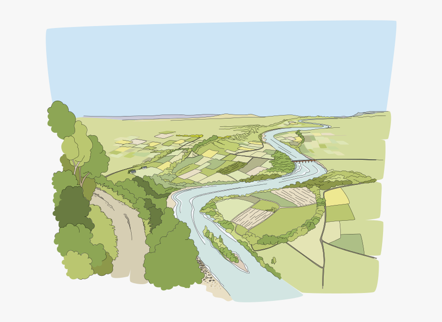 Free Clipart - Riviere - River - Enolynn - Sungai Clip Art, Transparent Clipart