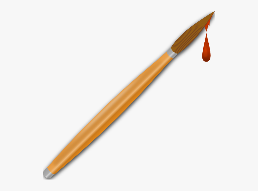 Free Vector Paint Brush Drops Clip Art - Alvin Draft Line Mechanical Pencil, Transparent Clipart