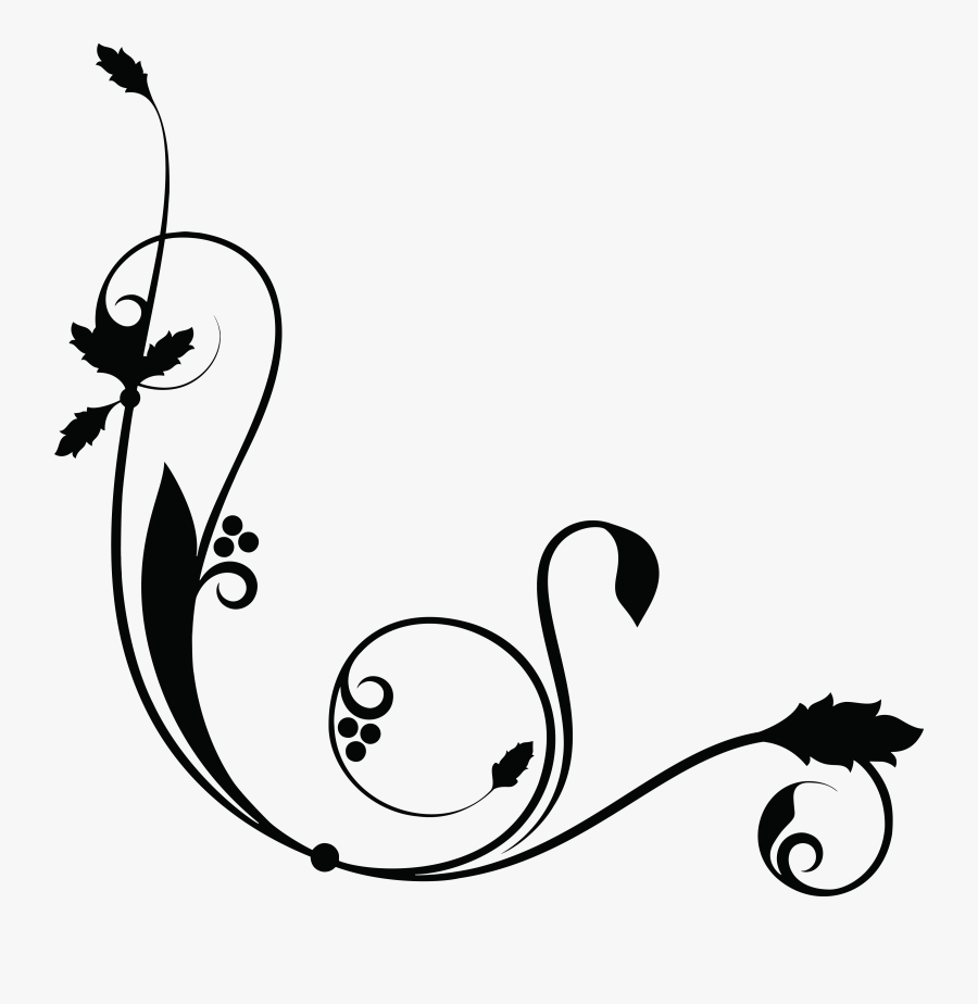 Free Clipart Of A Decorative Border - Clip Art Decorative Borders, Transparent Clipart