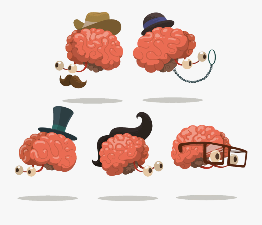 Brain Cartoon Euclidean Vector Clip Art - Cartoon, Transparent Clipart