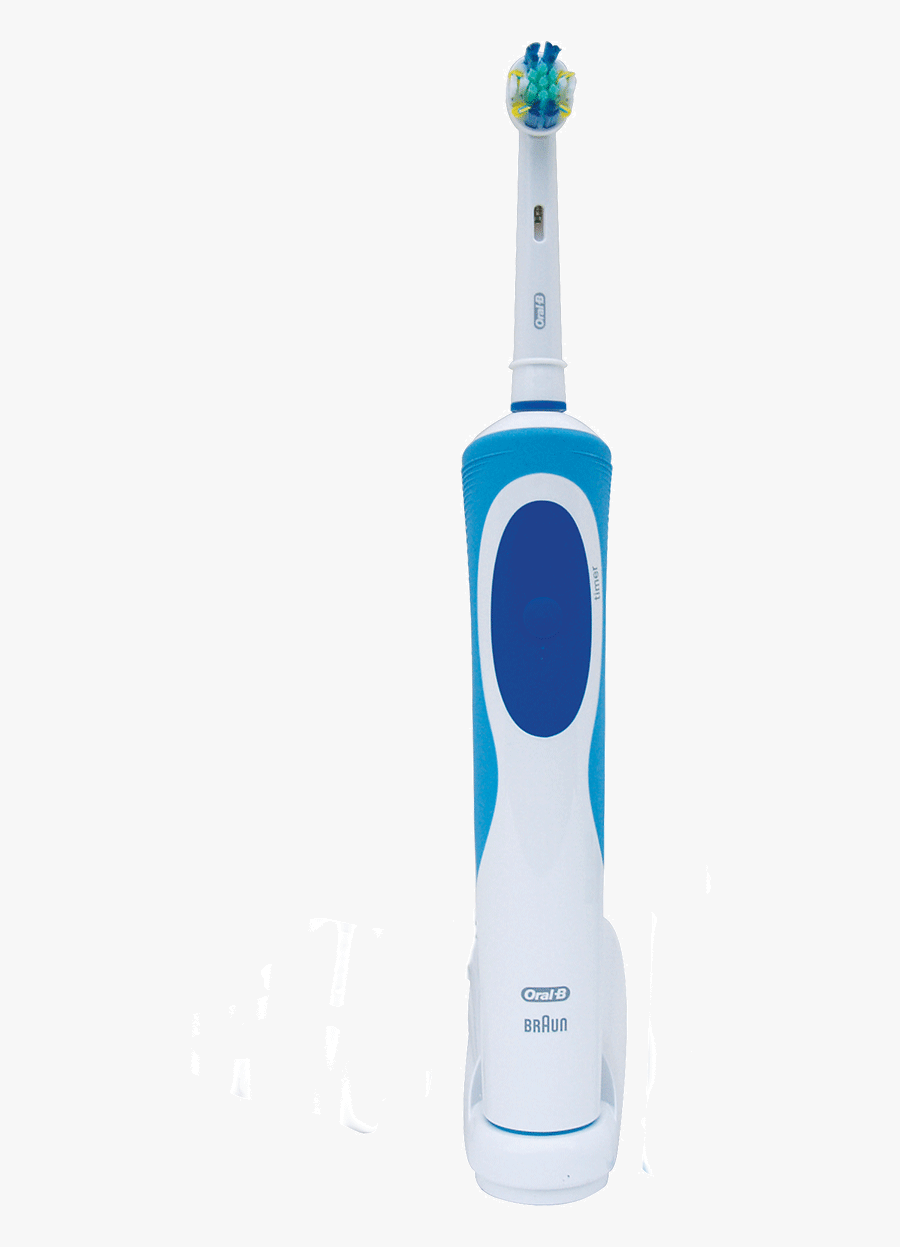 Vitality Floss Action Electric Rechargeable Toothbrush - Oral B Electric Brush, Transparent Clipart