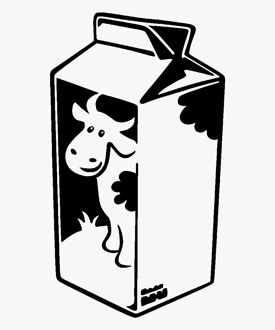 Milk Clip Art - Brique De Lait Clipart, Transparent Clipart