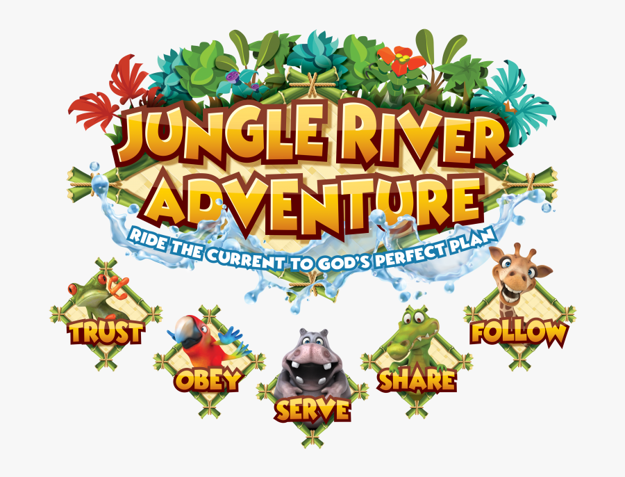 Jungle River Adventure Vbs Clipart , Png Download - Jungle River Adventure Logo, Transparent Clipart