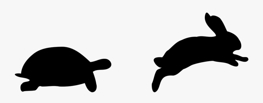 Tortoise And Hare Clipart, Transparent Clipart